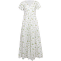 Romy Dress - Mint Rose Print
