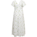 Romy Dress - Mint Rose Print