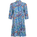 Imogene Sh. Dress - Blue Leo