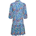 Imogene Sh. Dress - Blue Leo