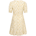 Venice Dress - Yellow Lily Flower