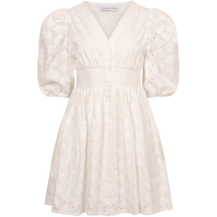 Como Lace Dress - White