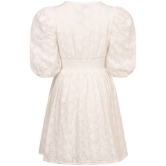 Como Lace Dress - White