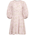 Clara Dress - Lavender Peony Print