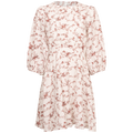 Clara Dress - Red Ornament Print