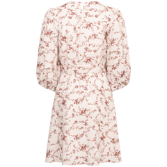 Clara Dress - Red Ornament Print