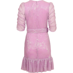 Sequins Mini Dress - Liliac
