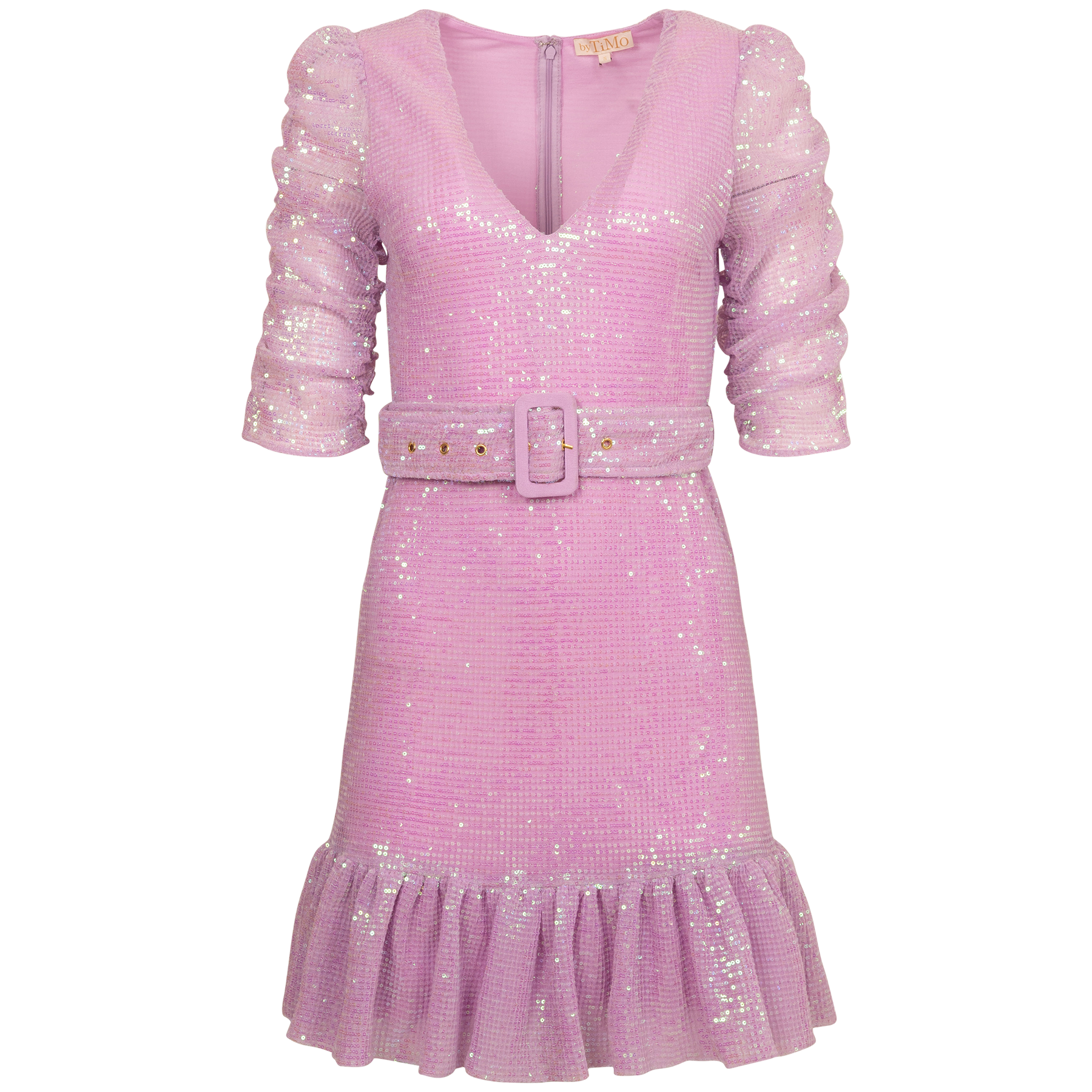 Sequins Mini Dress - Liliac