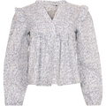 Tulum Blouse - Viola Flower