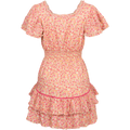 Chiara Dress - Peachy Pink
