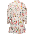 Cotton Slub Mini Dress - Rose Bouquet