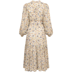 Bohemian Midi Dress - Leaves