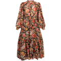 Bohemian Midi Dress - Rose Garden