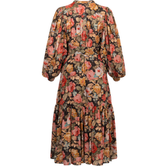 Bohemian Midi Dress - Rose Garden
