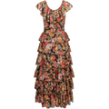 Bohemian Maxi Dress - Rose Garden