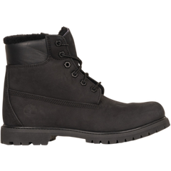Timberland Premium 6 Inch Fur Lined Waterproof Boot - Black