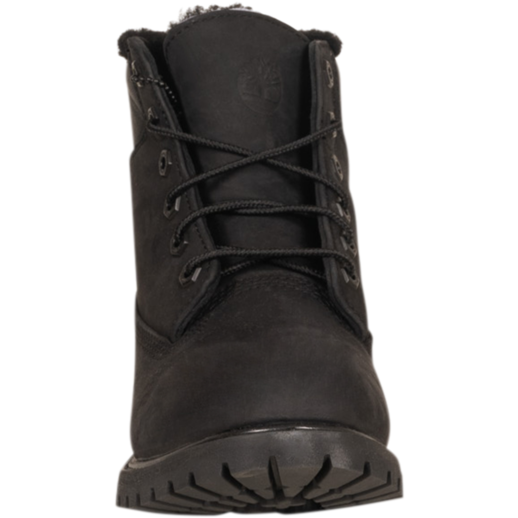 Timberland Premium 6 Inch Fur Lined Waterproof Boot - Black