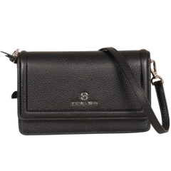 Jet Set Charm Small Phone Crossbody Bag - Black