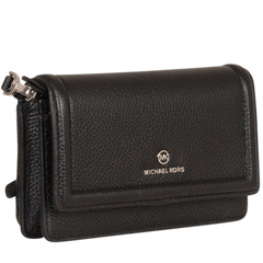 Jet Set Charm Small Phone Crossbody Bag - Black