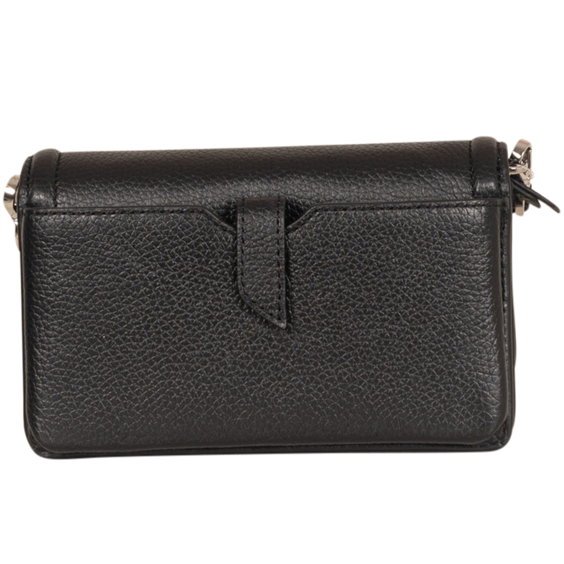 Jet Set Charm Small Phone Crossbody Bag - Black