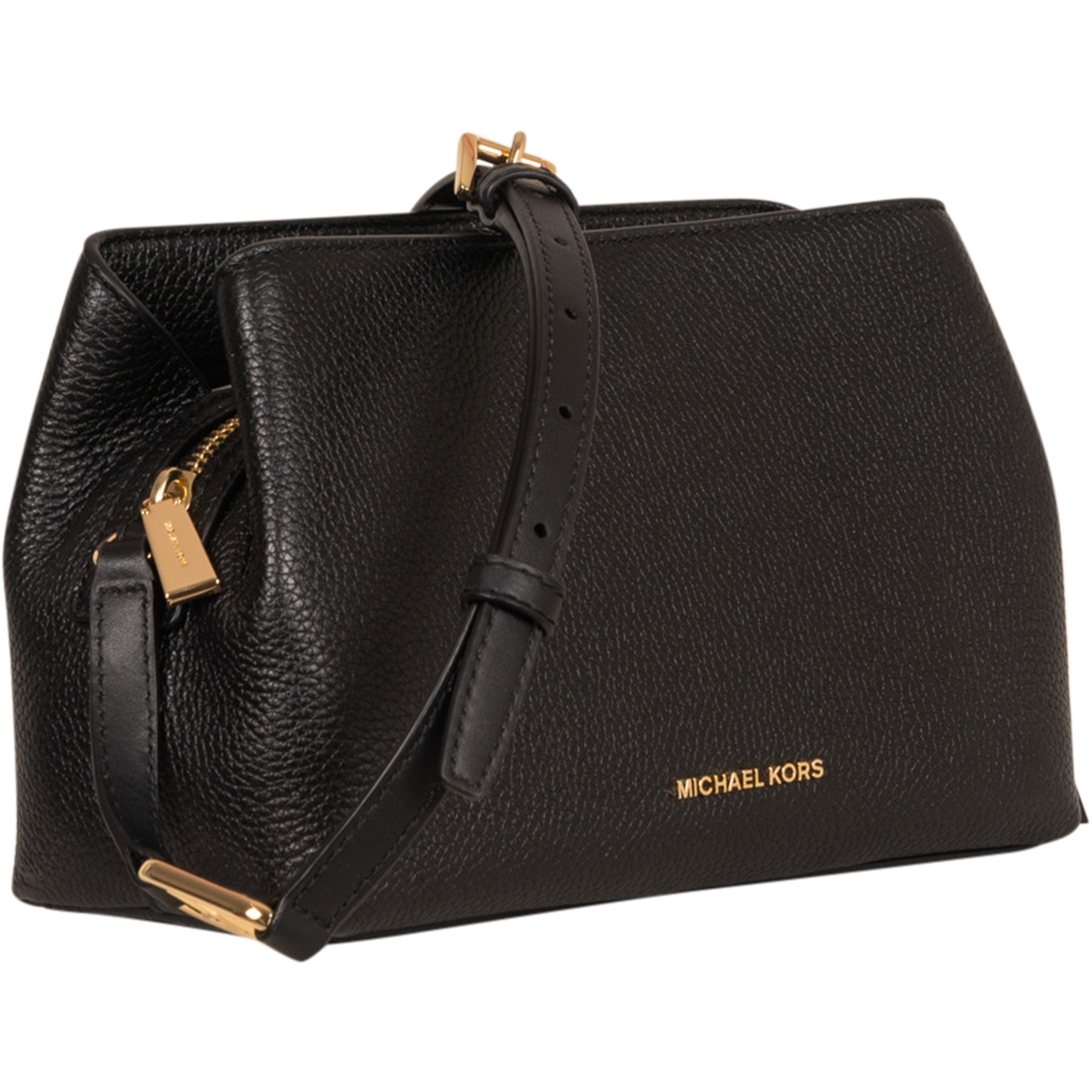 Kensington Medium Messenger Bag - Black