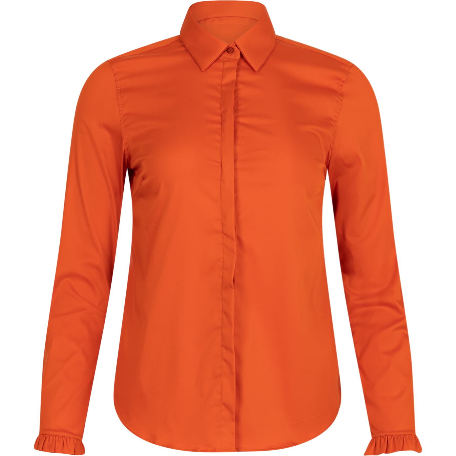 Mattie Flip Shirt - Burnt Ochre