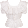 Ella Blouse - White