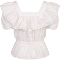 Ella Blouse - White