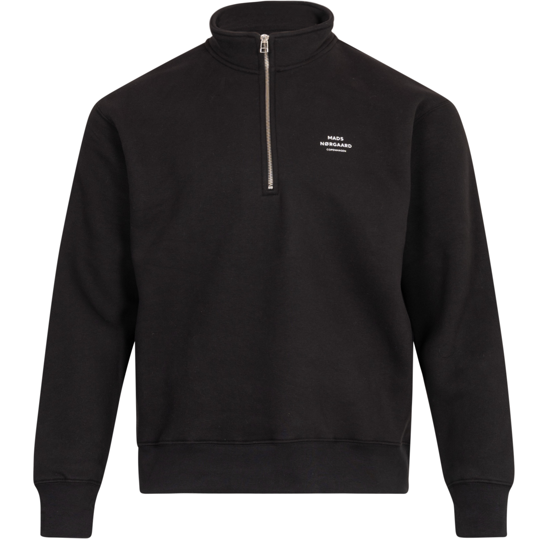Standard Half Zip Logo Sweat - Black