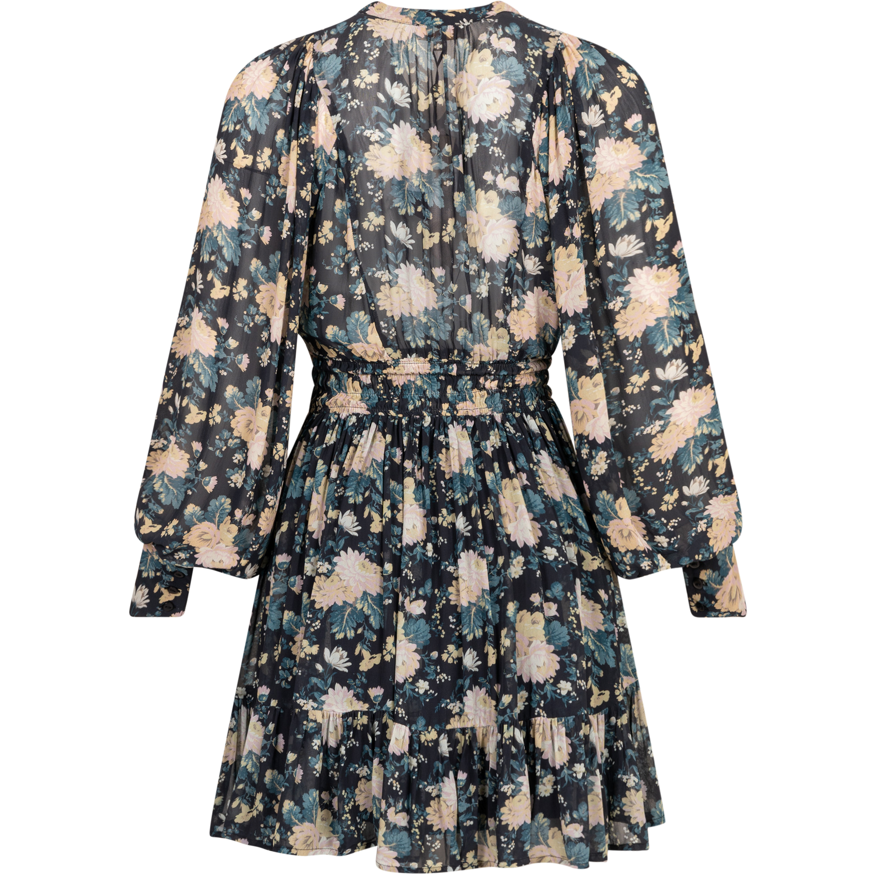 Georgette Mini Dress - Midnight