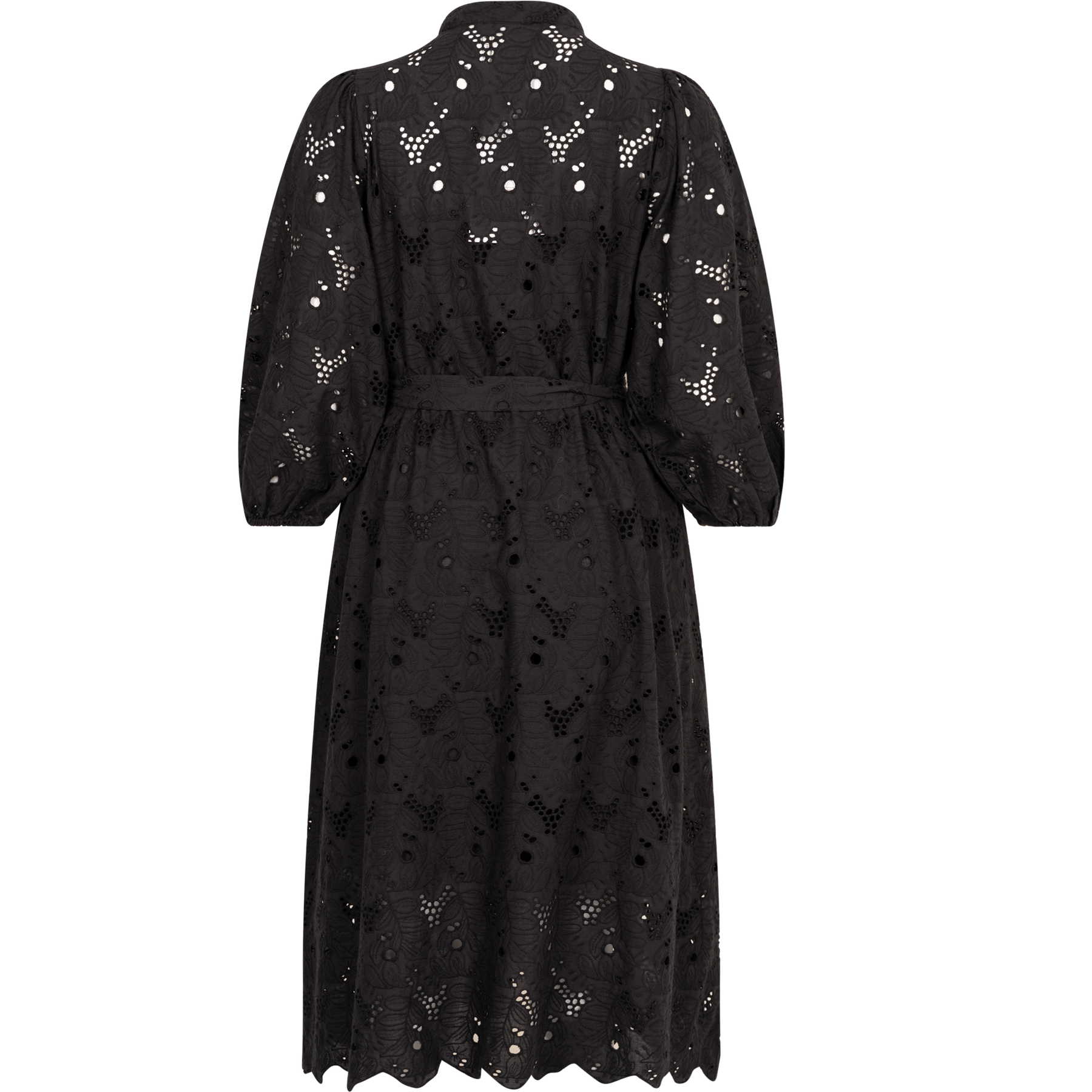 Yaskanga 7/8 Midi Dress - Black