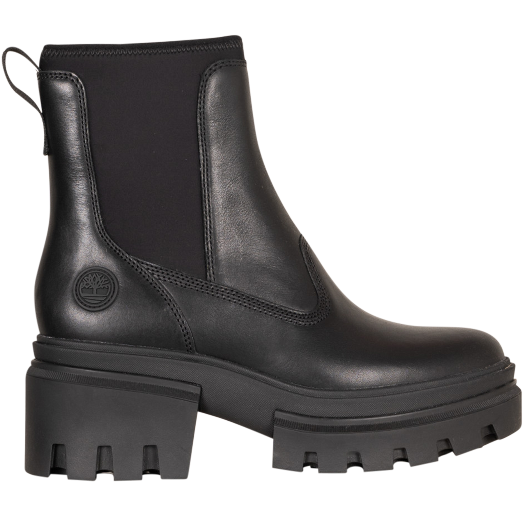  Everleigh Mid Chelsea Boot - Jet Black