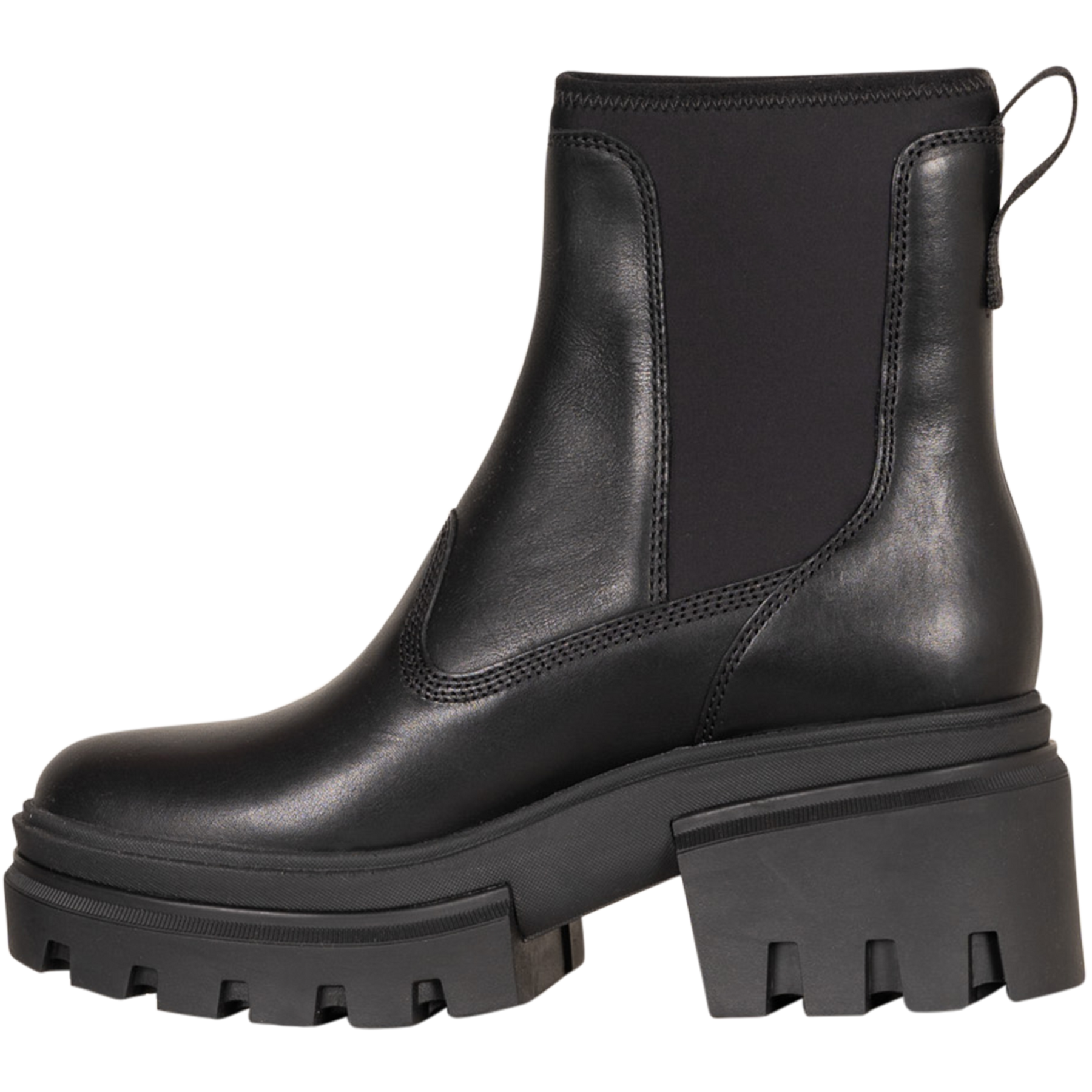  Everleigh Mid Chelsea Boot - Jet Black