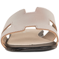 Claire Plain Leather - Silver