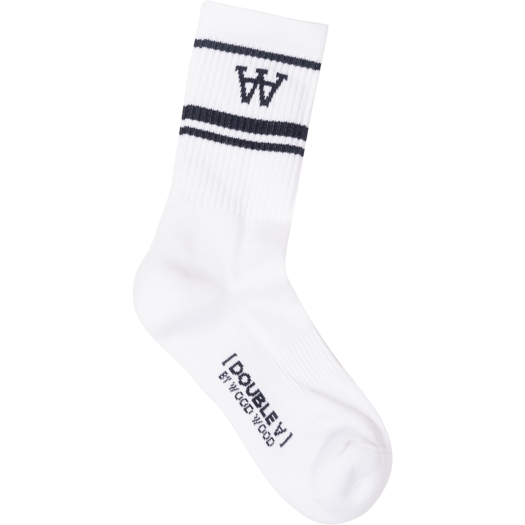 Con 2-Pack Socks - White/Navy