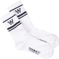 Con 2-Pack Socks - White/Navy