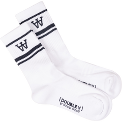 Con 2-Pack Socks - White/Navy