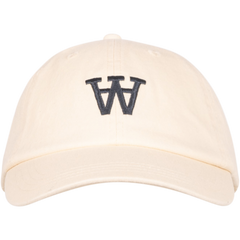 Eli Embroidery Cap - Off-White