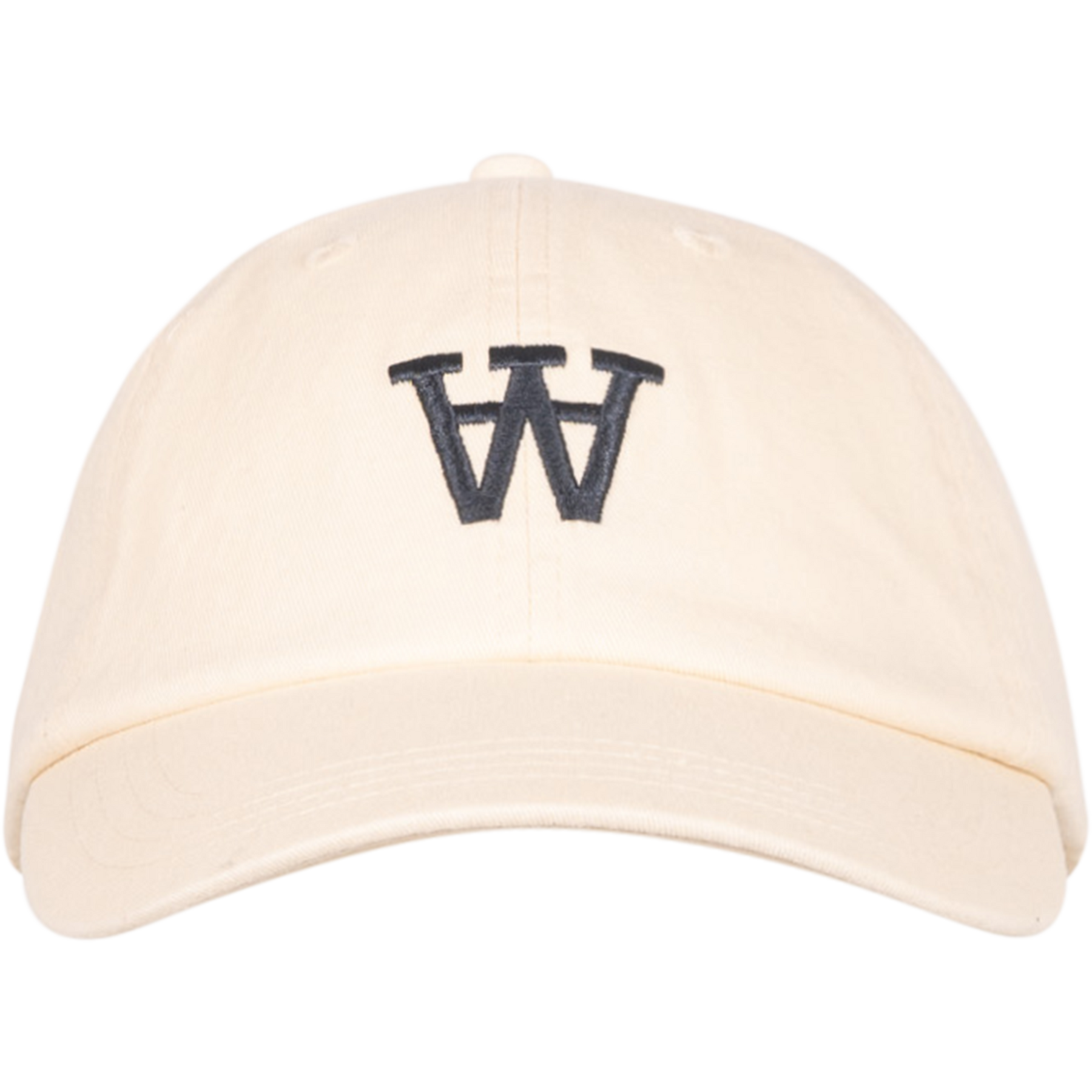 Eli Embroidery Cap - Off-White