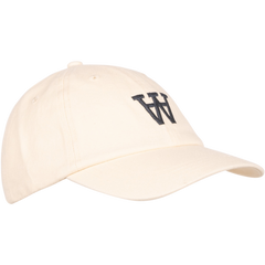 Eli Embroidery Cap - Off-White