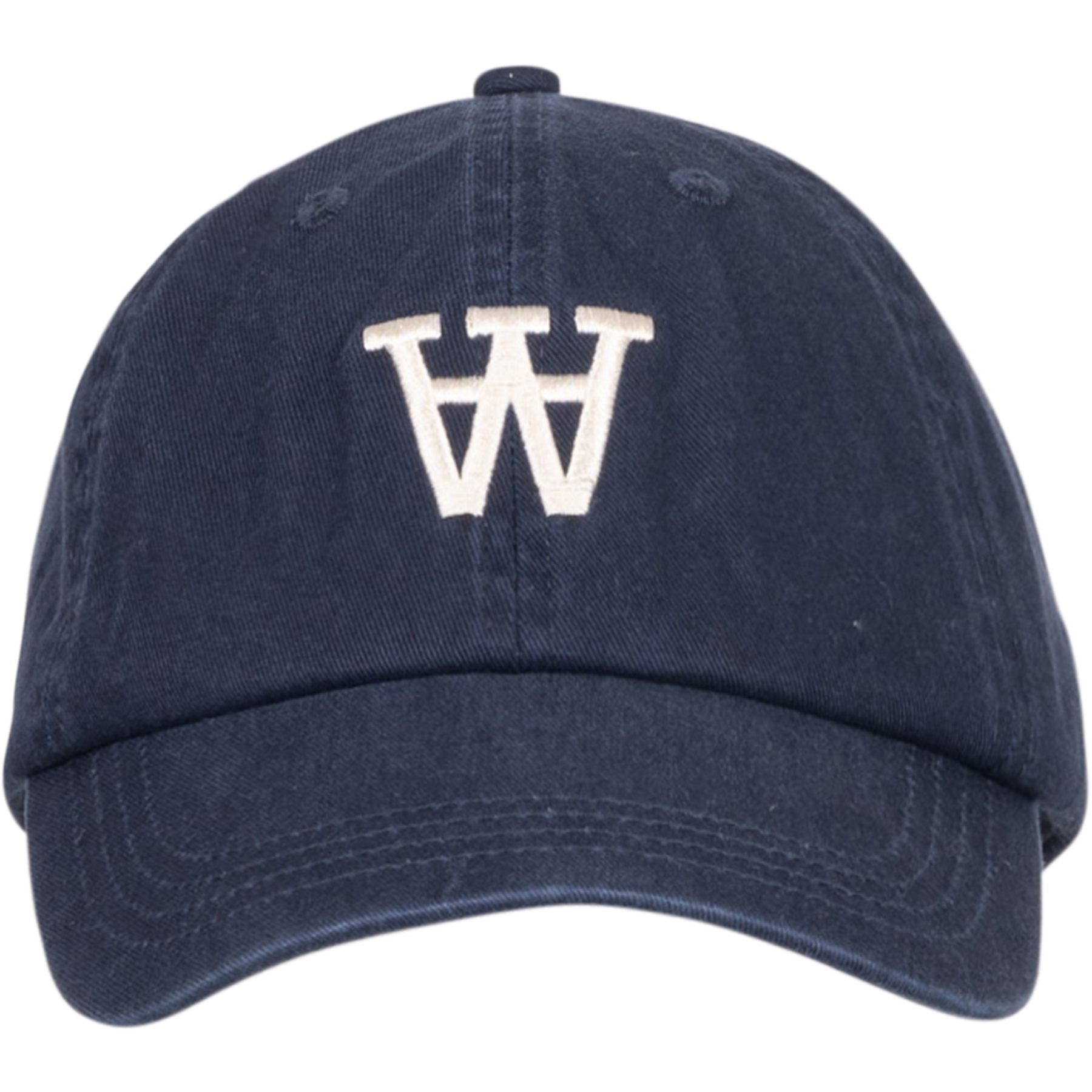 Eli Embroidery Cap - Navy