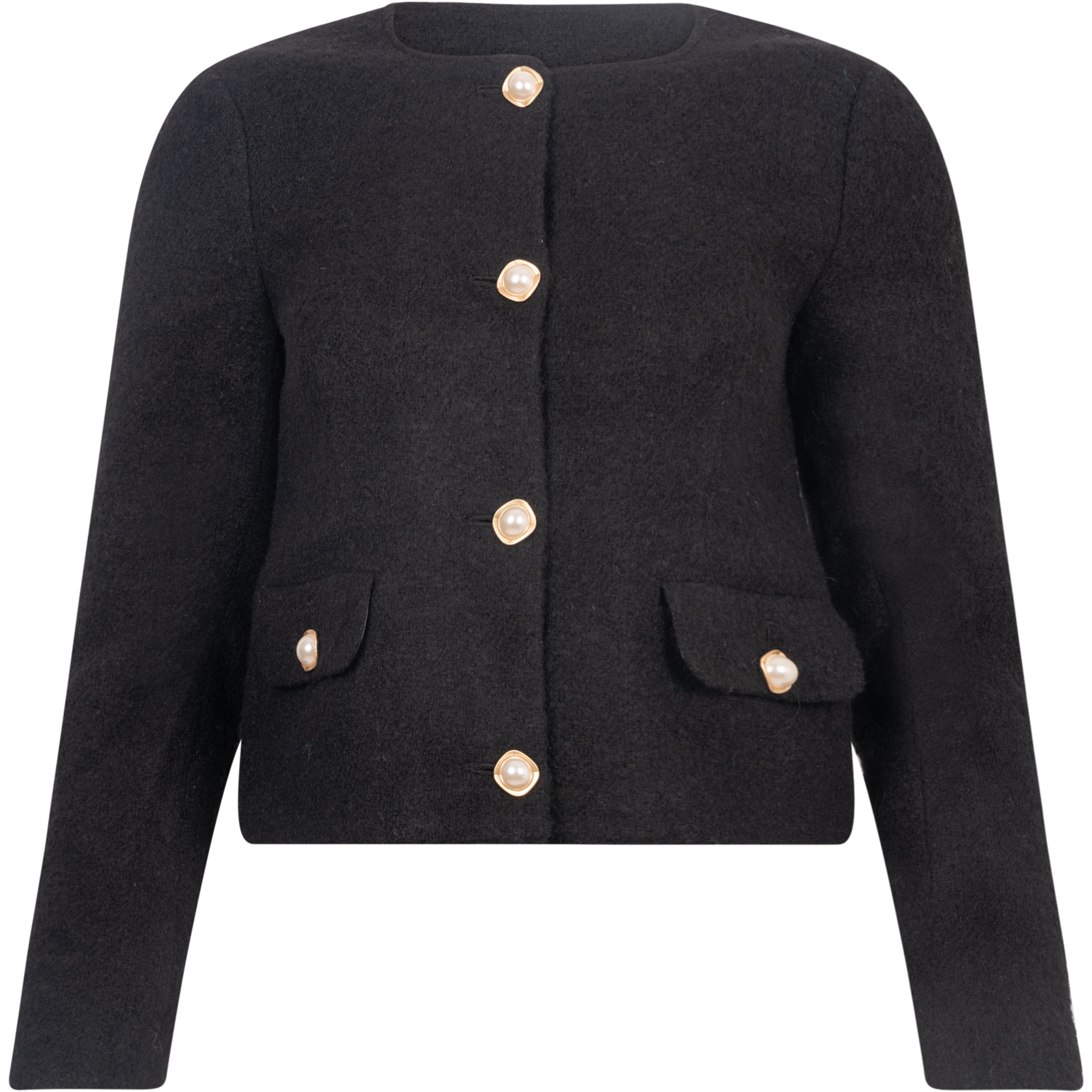 Alaska Pocket Jacket - Black
