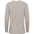 Mel Longsleeve - Off-White/Black Stripes