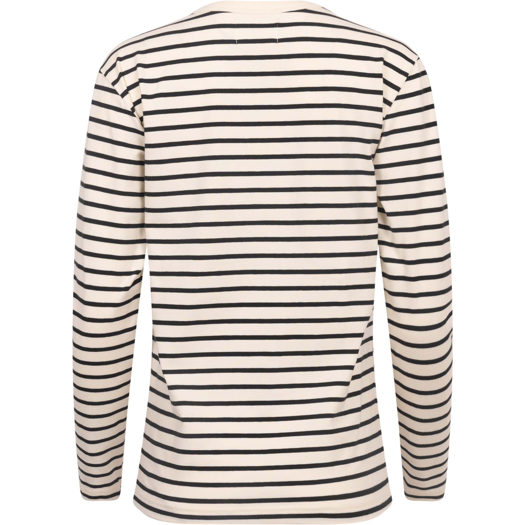 Mel Longsleeve - Off-White/Black Stripes