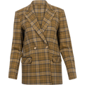 Wanda Soft Twill Blazer - Fir Green