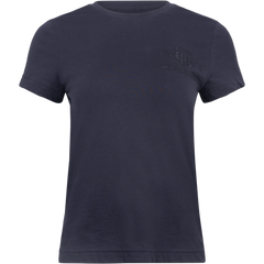 Regular Tonal Shield Ss T-Shirt - Evening Blue