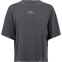 Logo Boxy-Fit Tee - Anthra