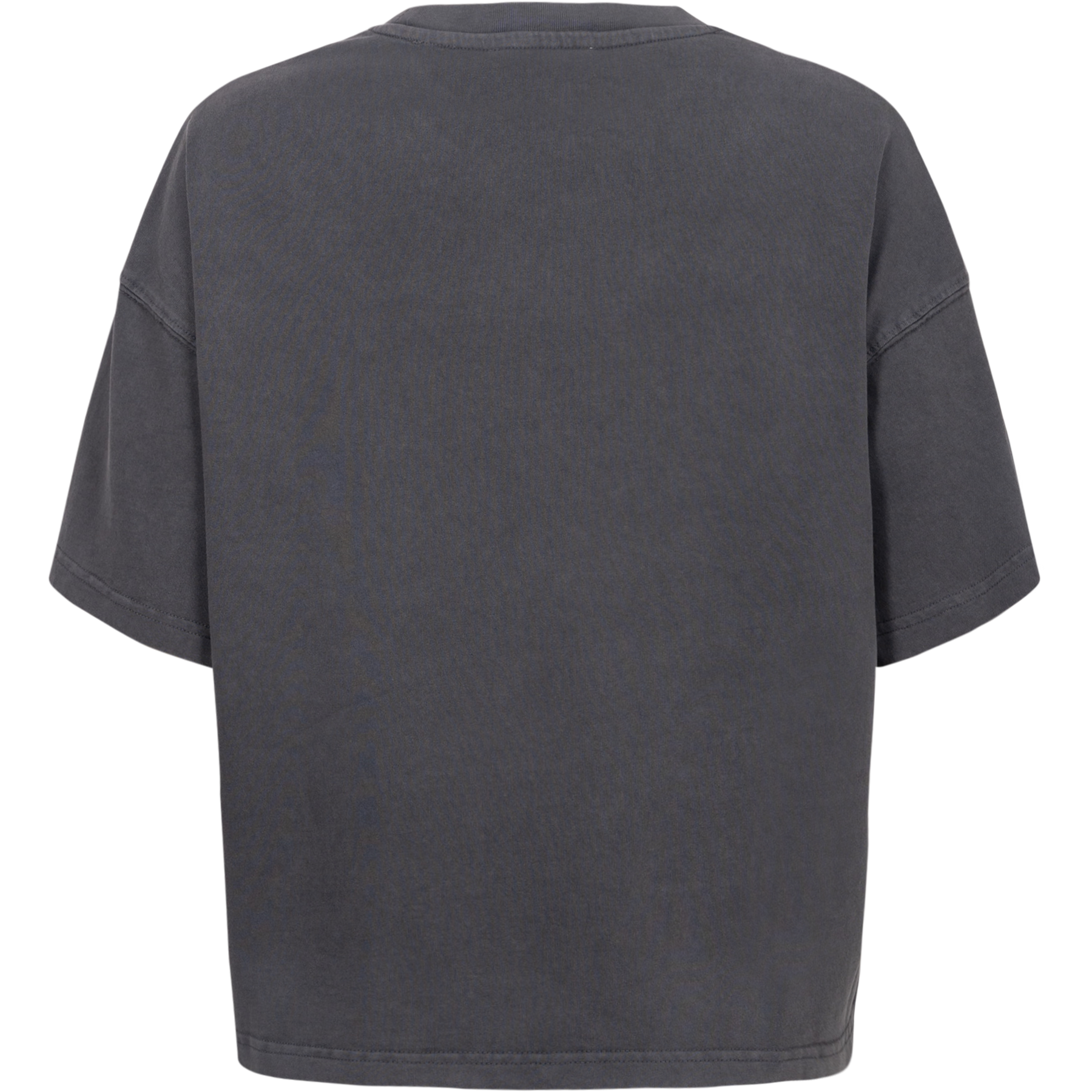 Logo Boxy-Fit Tee - Anthra
