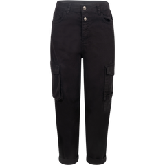 Adeline Cargo Pant Regular - Black