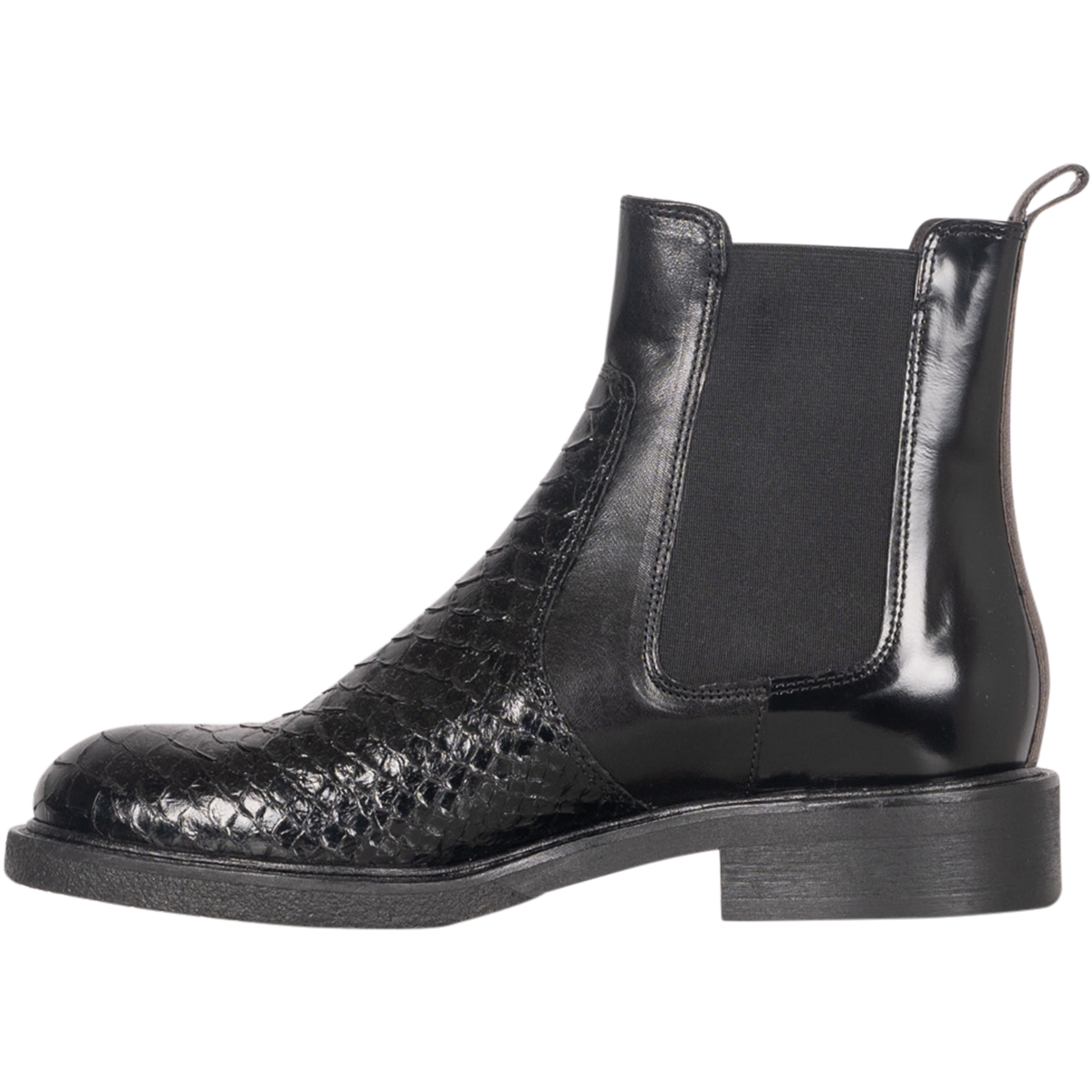 A5055 - Black Polo/Grey Snake